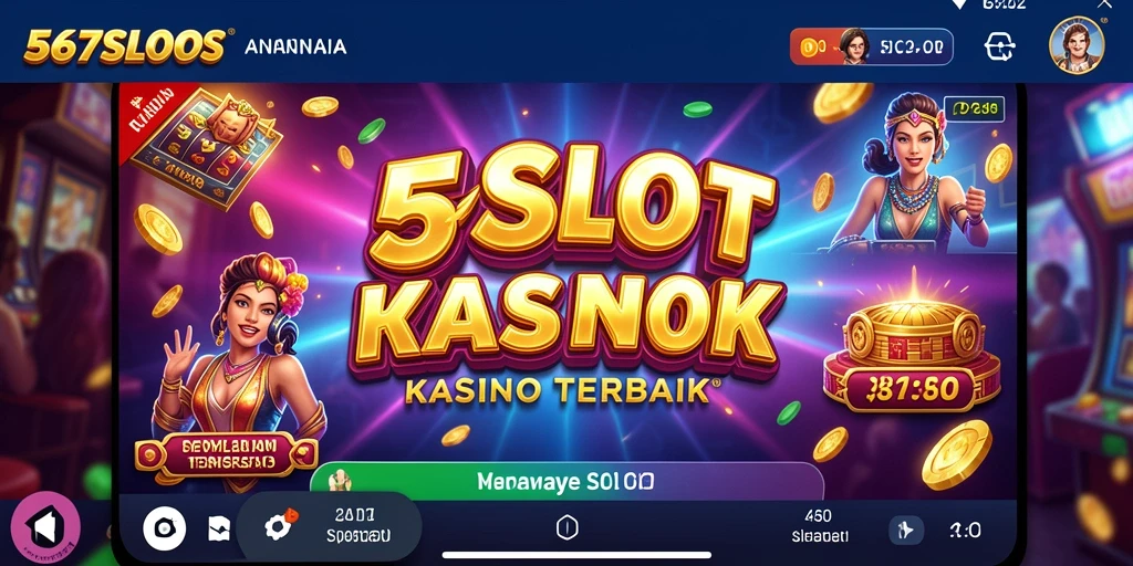 Tampilan utama gameplay 567SLOTS yang mengasyikkan dan menarik.