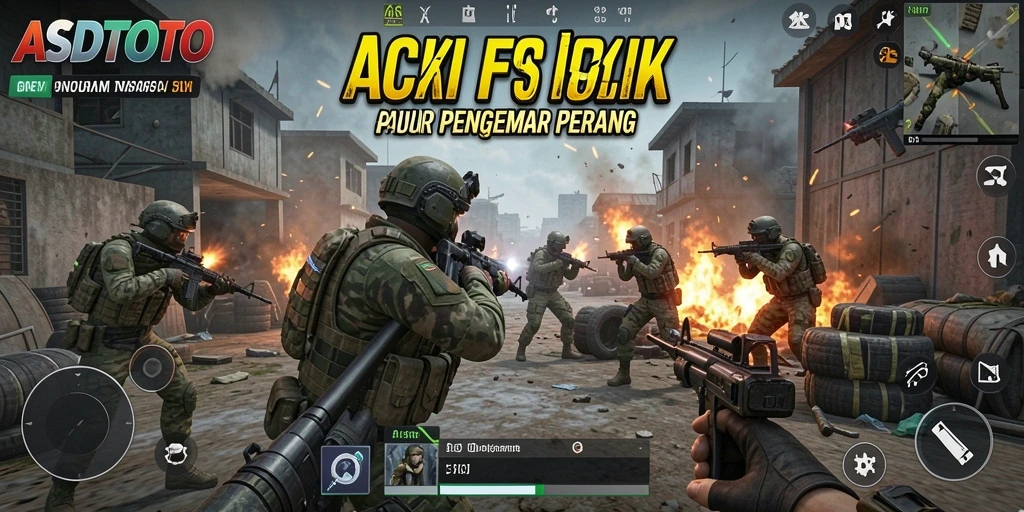 Gameplay ASDTOTO yang memukau dan menegangkan dalam pertempuran FPS.
