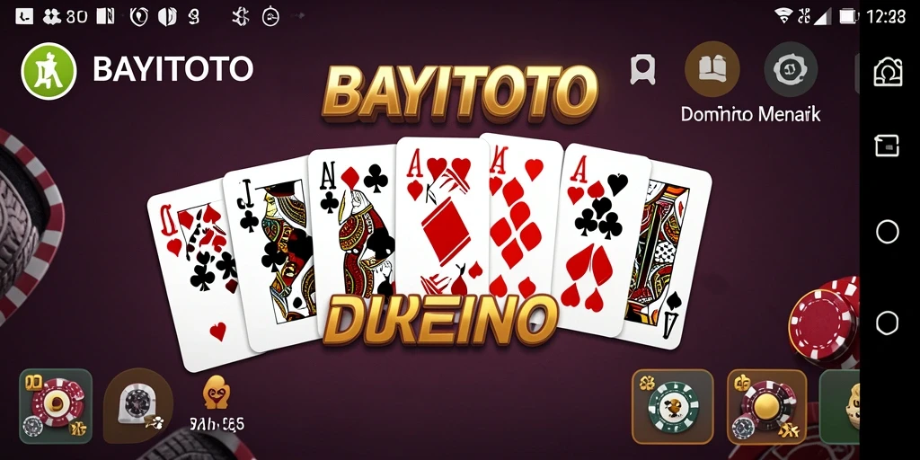 Tampilan menarik dari gameplay BAYITOTO yang penuh strategi Domino.
