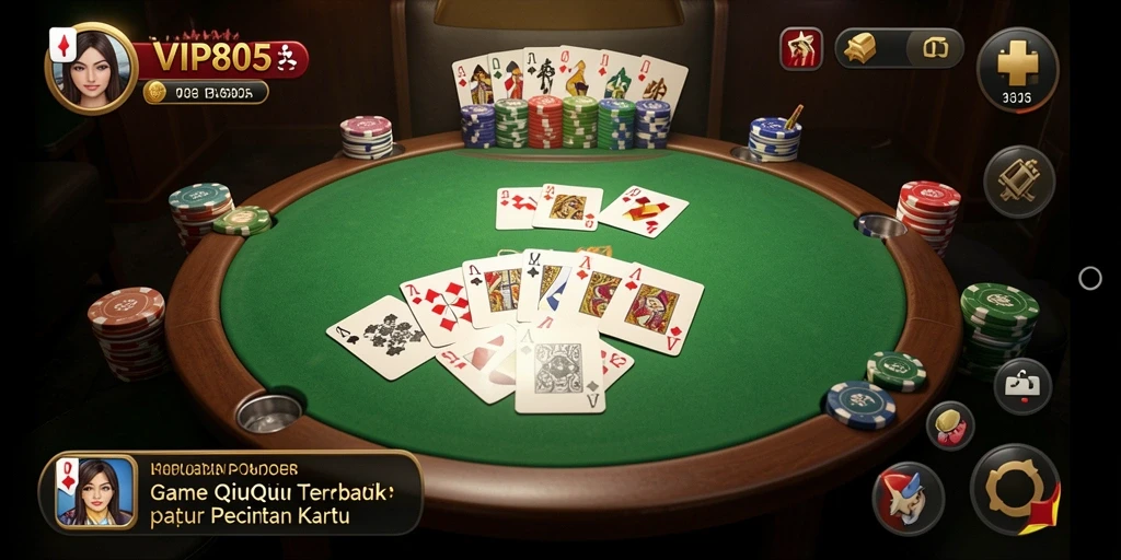 Gameplay seru di VIP805 dengan fitur QiuQiu yang menarik.
