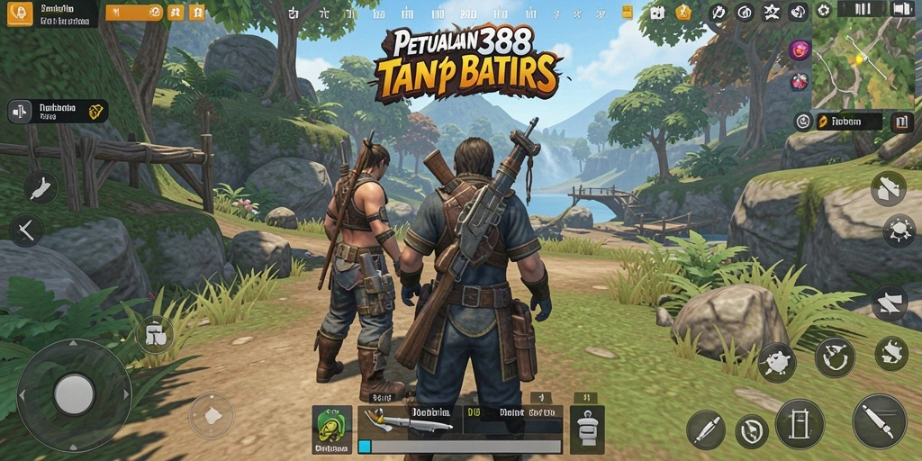 Tangkapan layar WOW388, menampilkan dunia terbuka yang mengagumkan.